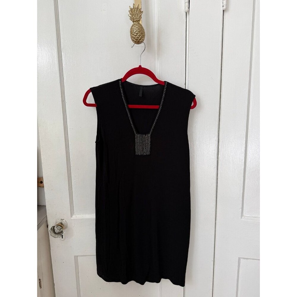 Giordano ladies women’s size 1x-large black silver blouse